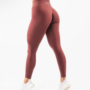 Alphalete amplify leggings in autumn